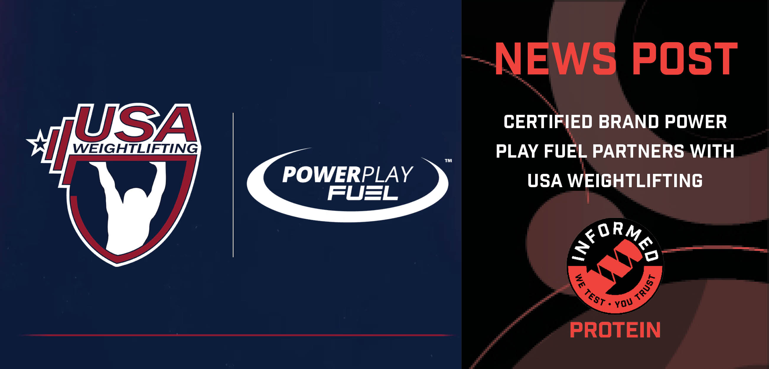 Certified Brand Power Play Fuel Partners with USA Weightlifting