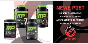 MusclePharm Joins Movement to Bring Awareness to US Protein Label Verification