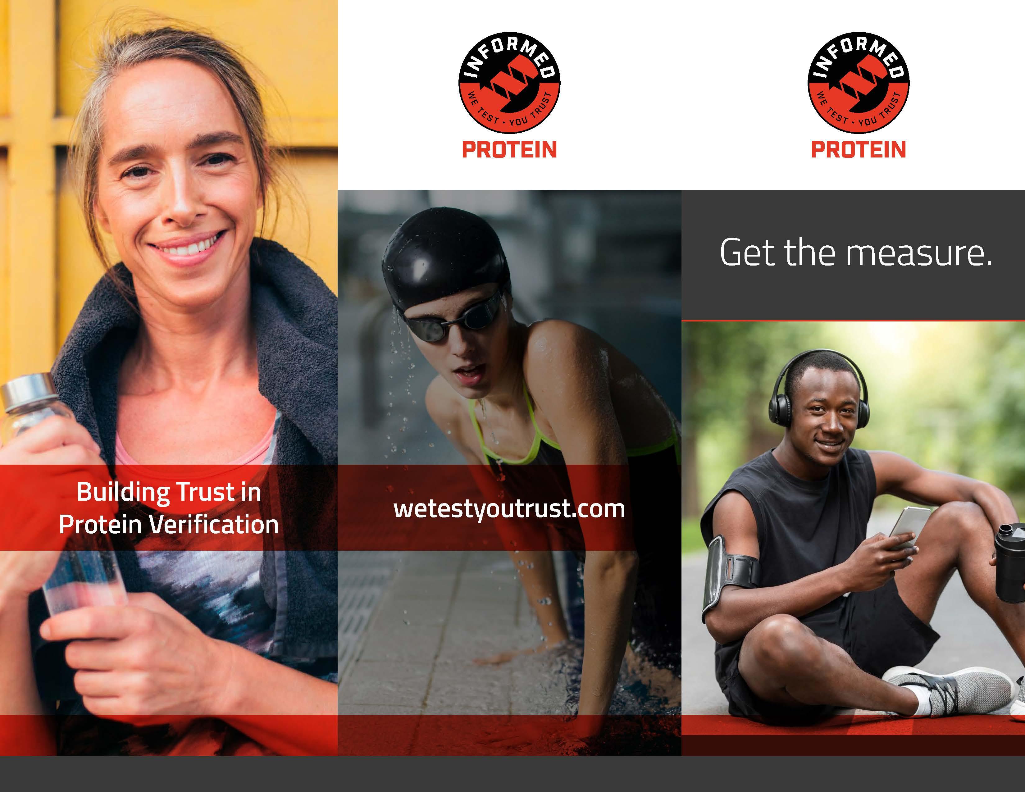 "What Is Informed Protein?" Brochure - Cover